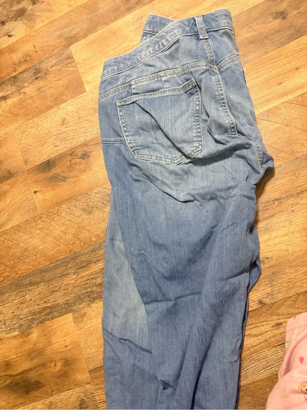 Torrid Bombshell Skinny Jeans Size 20 XS Light Wash Distressed Button Fly - Picture 5 of 5
